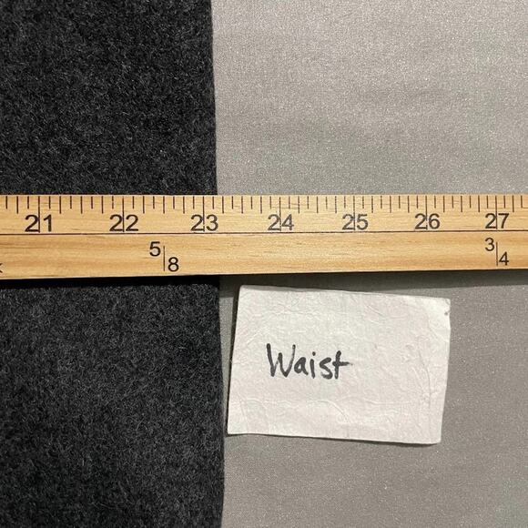 Vtg Eddie Bauer Womens Size XXL Charcoal Wool Angora Jacket Blazer Minimalist - Picture 10 of 13